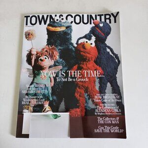 Town and Country magazine November 2025 featuring Sesame Street